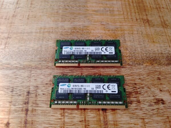 16GB DDR3L Set Samsung SO-Dimm (1) Samsung 16GB Set DDR3L 1600Mhz