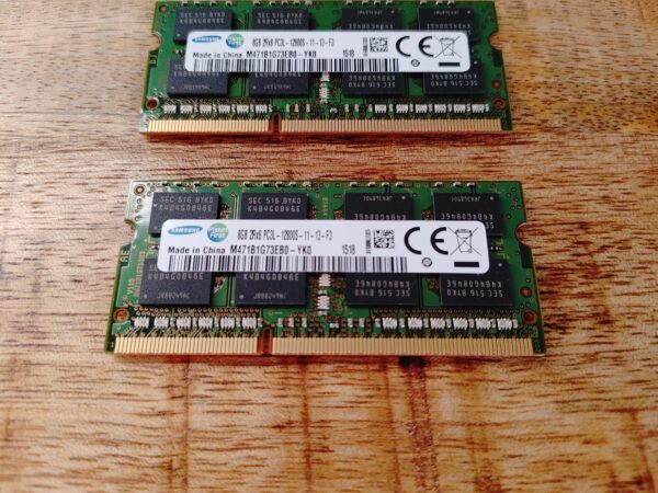16GB DDR3L Set Samsung SO-Dimm (2) Samsung 16GB Set DDR3L 1600Mhz