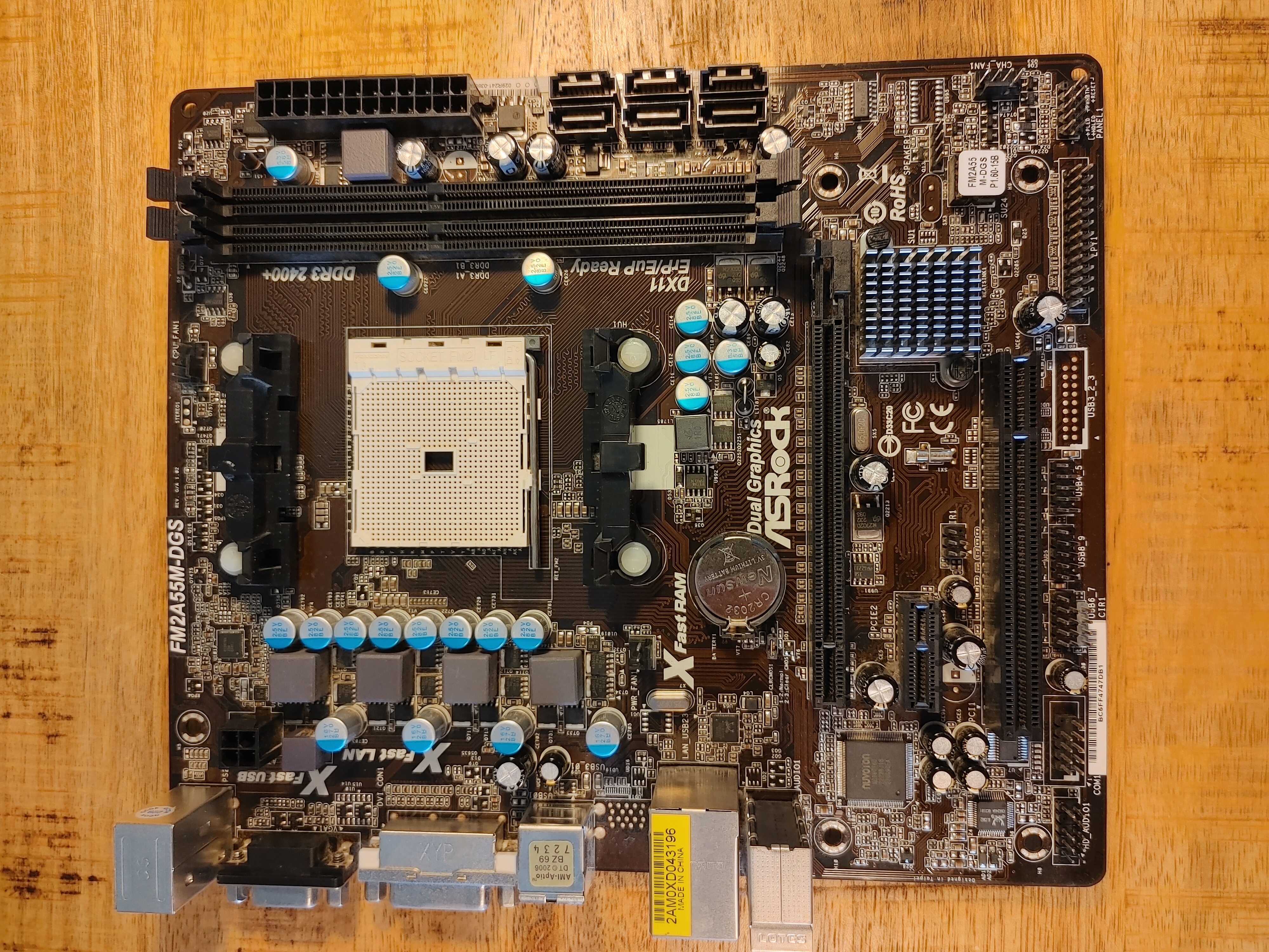ASRock FM2A55M-DGS Socket FM2