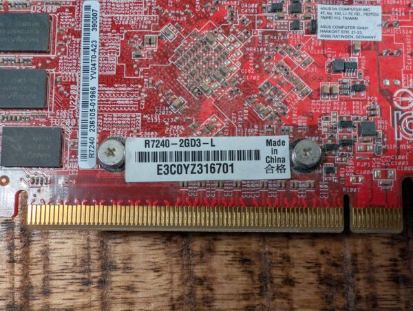 ASUS Radeon R7 240 2GB GDDR3