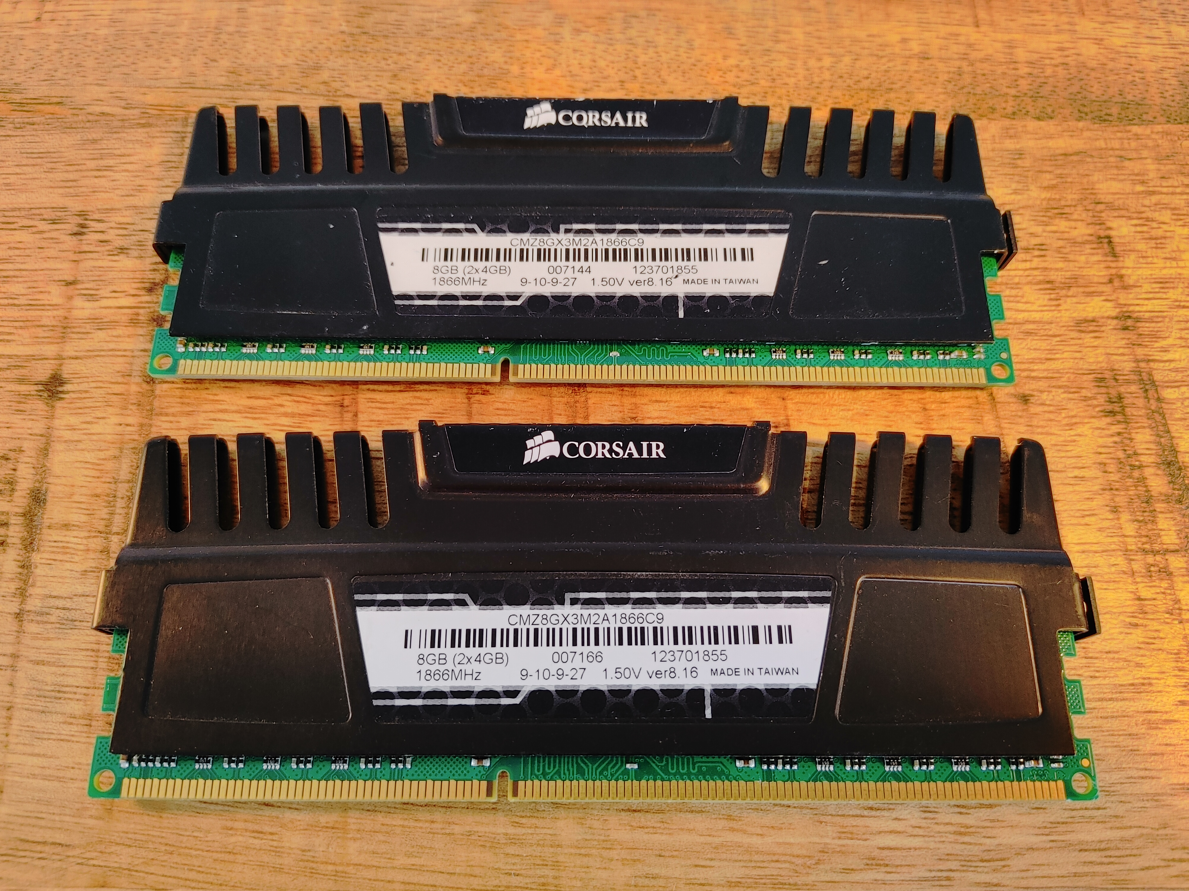 Corsair Vengeance 8GB Set DDR3 1866mhz