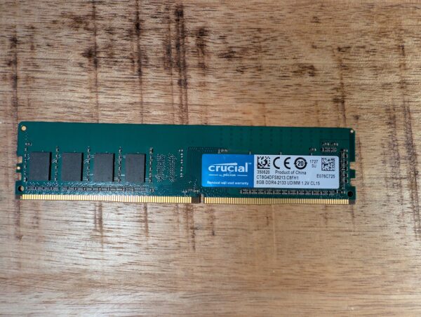 Crucial 8GB DDR4 2133Mhz