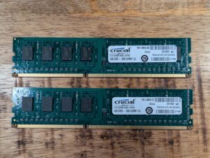 Crucial 8GB Set DDR3 1600Mhz