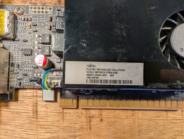 Fujitsu GeForce GT 630 2GB GDDR3
