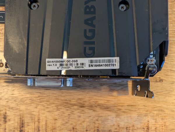 Gigabyte Windforce GeForce GTX 1050 2GB GDDR5 OC Editie