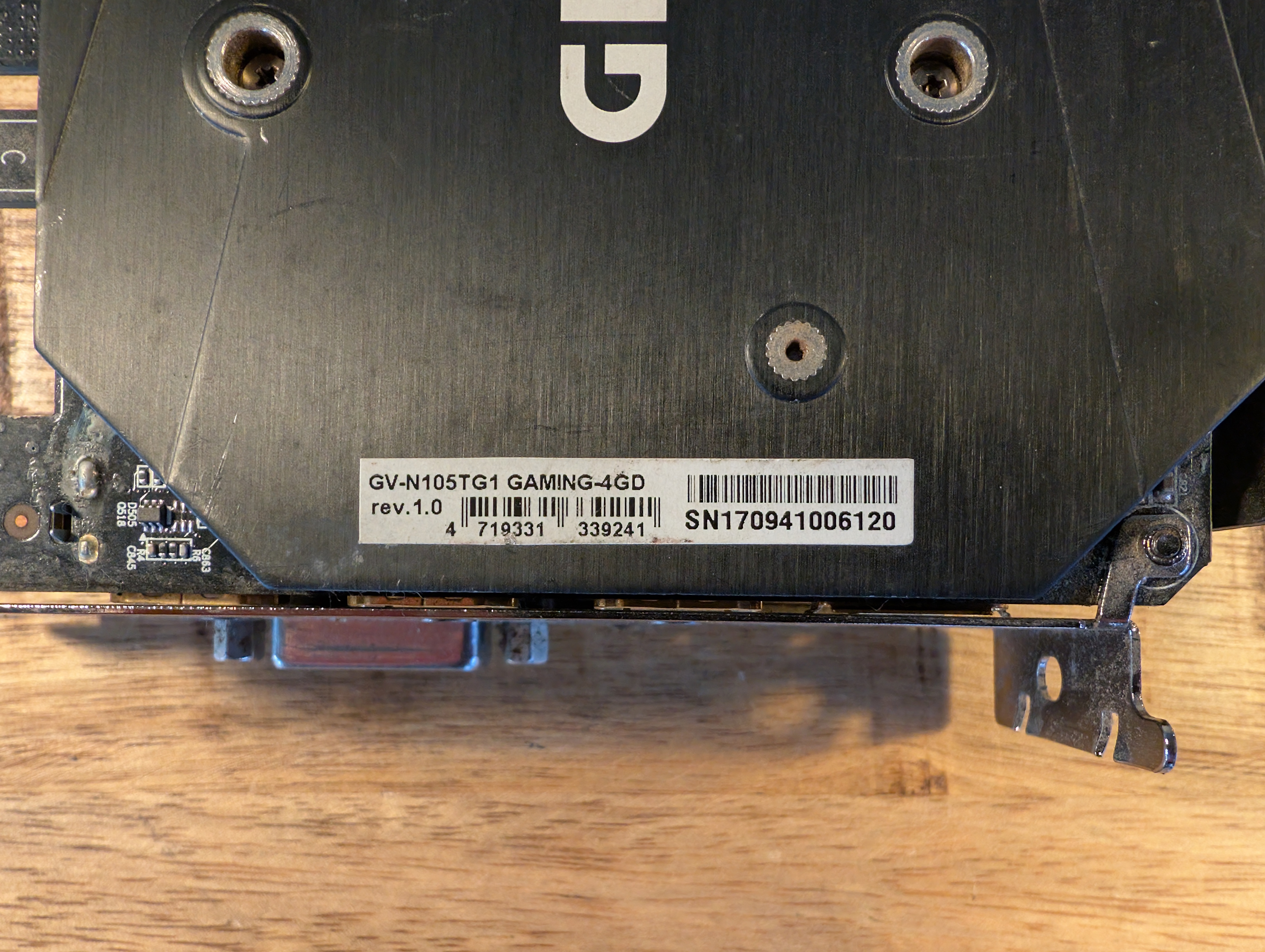 Gigabyte Windforce GeForce GTX 1050 4GB GDDR5