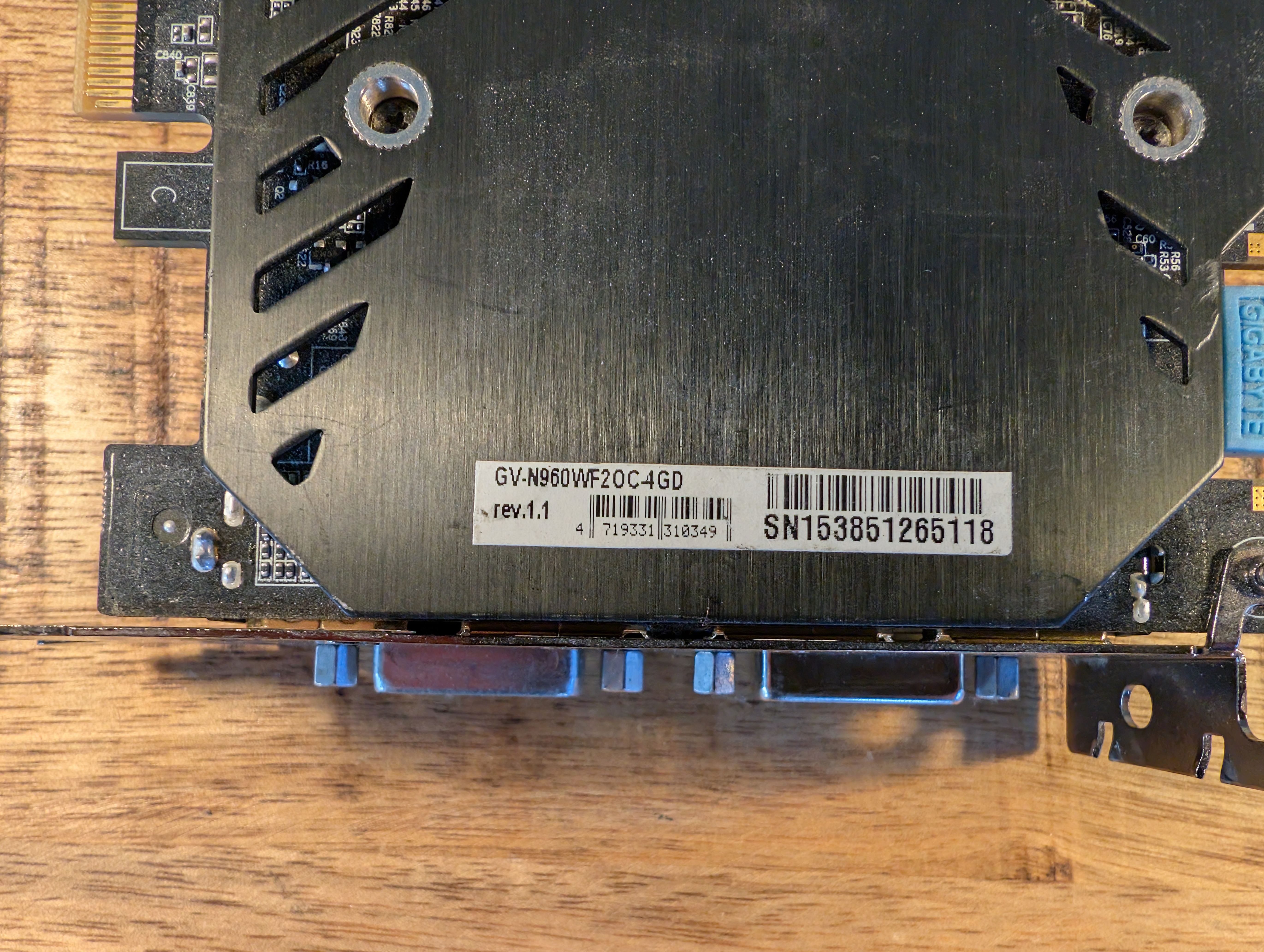 Gigabyte GeForce GTX 960 4GB GDDR5 (3) Gigabyte Windforce GeForce GTX 960 4GB GDDR5 OC Editie