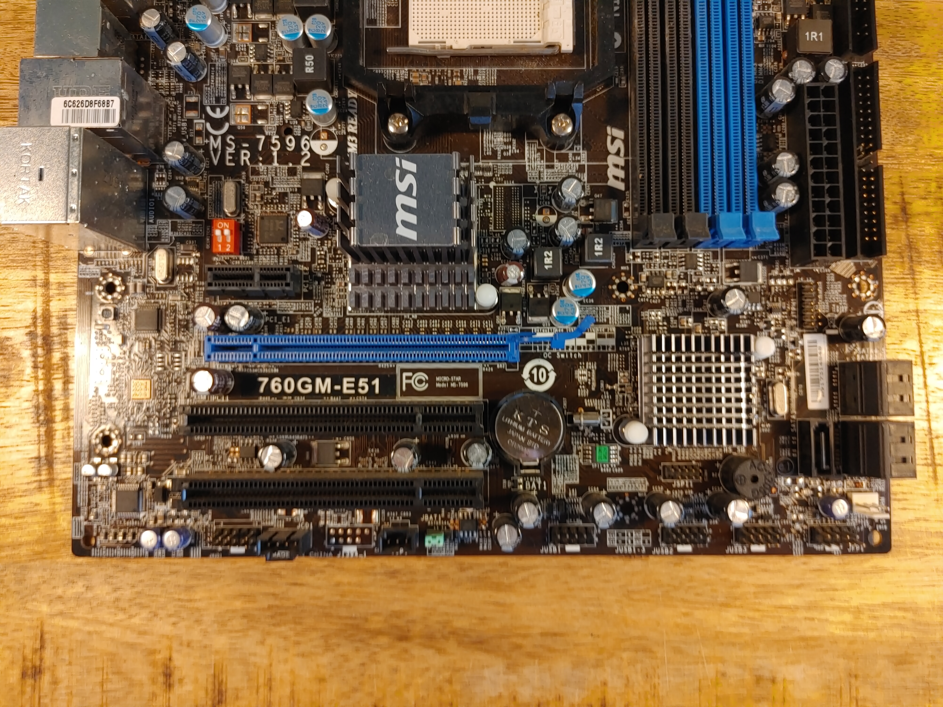 MSI 760GM-E51 Socket AM3
