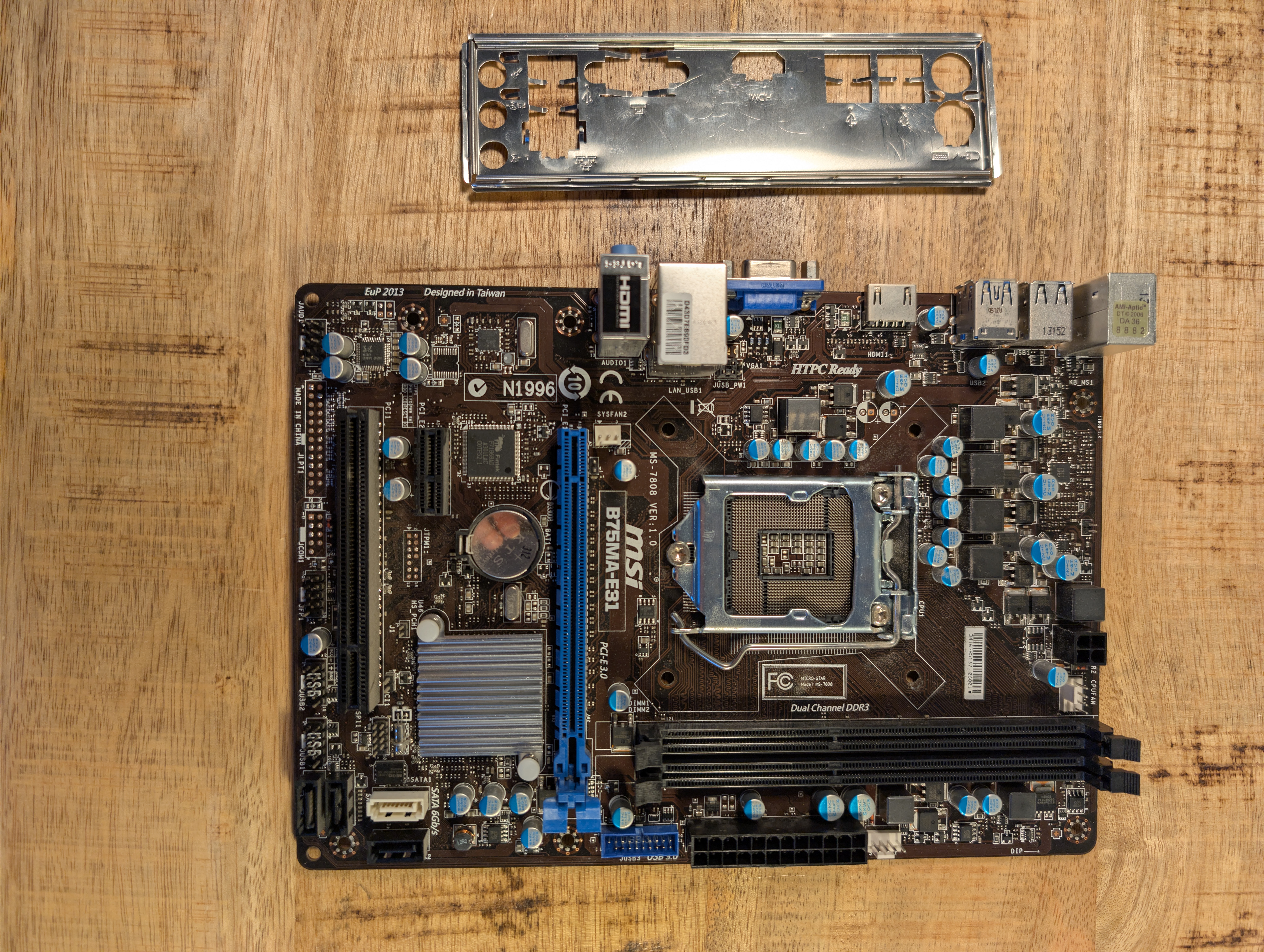 MSI B75MA-E31 Socket 1155