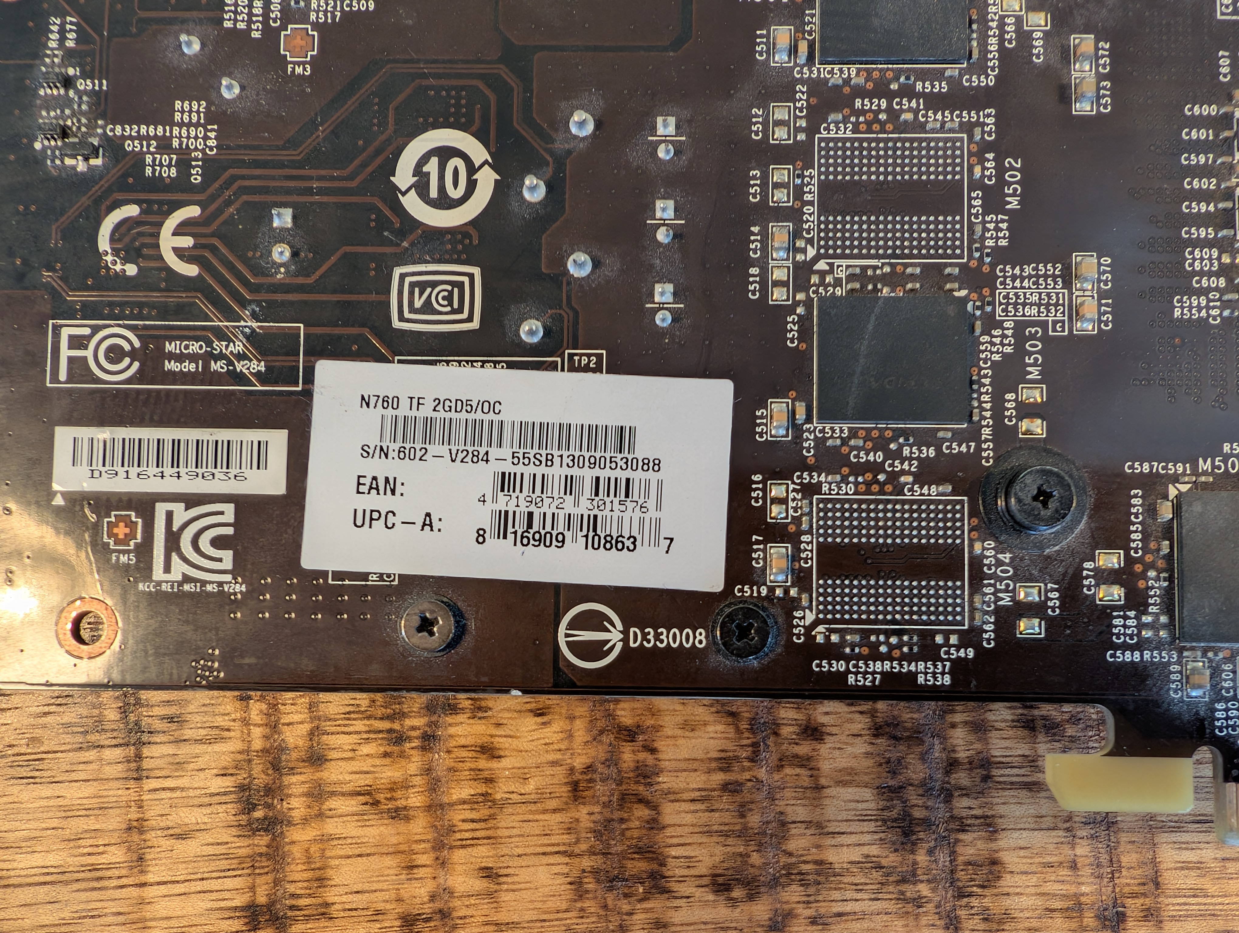 MSI | GeForce GTX 760 | 2GB GDDR5 | OC Editie