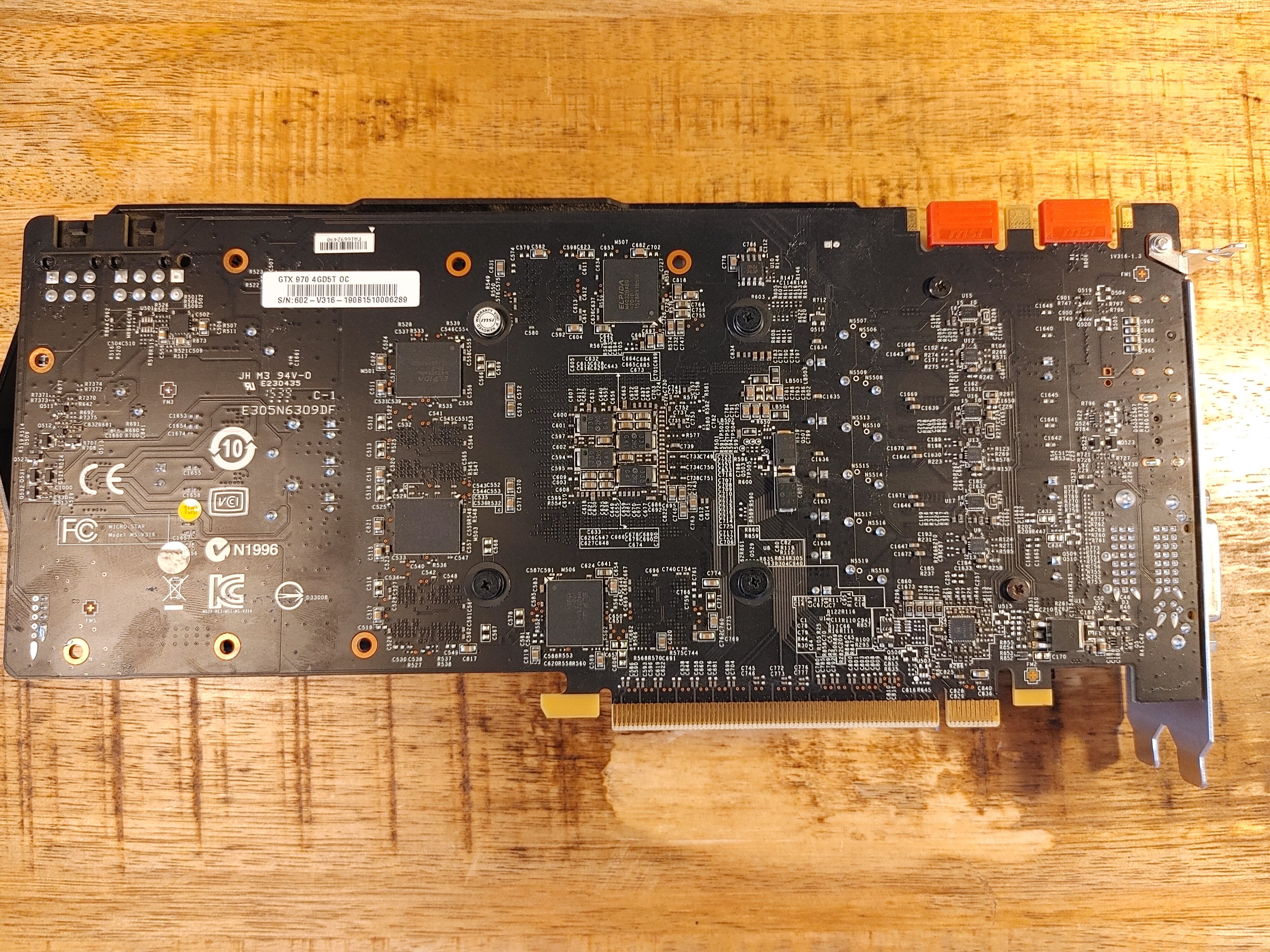 MSI GeForce GTX 970 4GB GDDR5 OC Editie