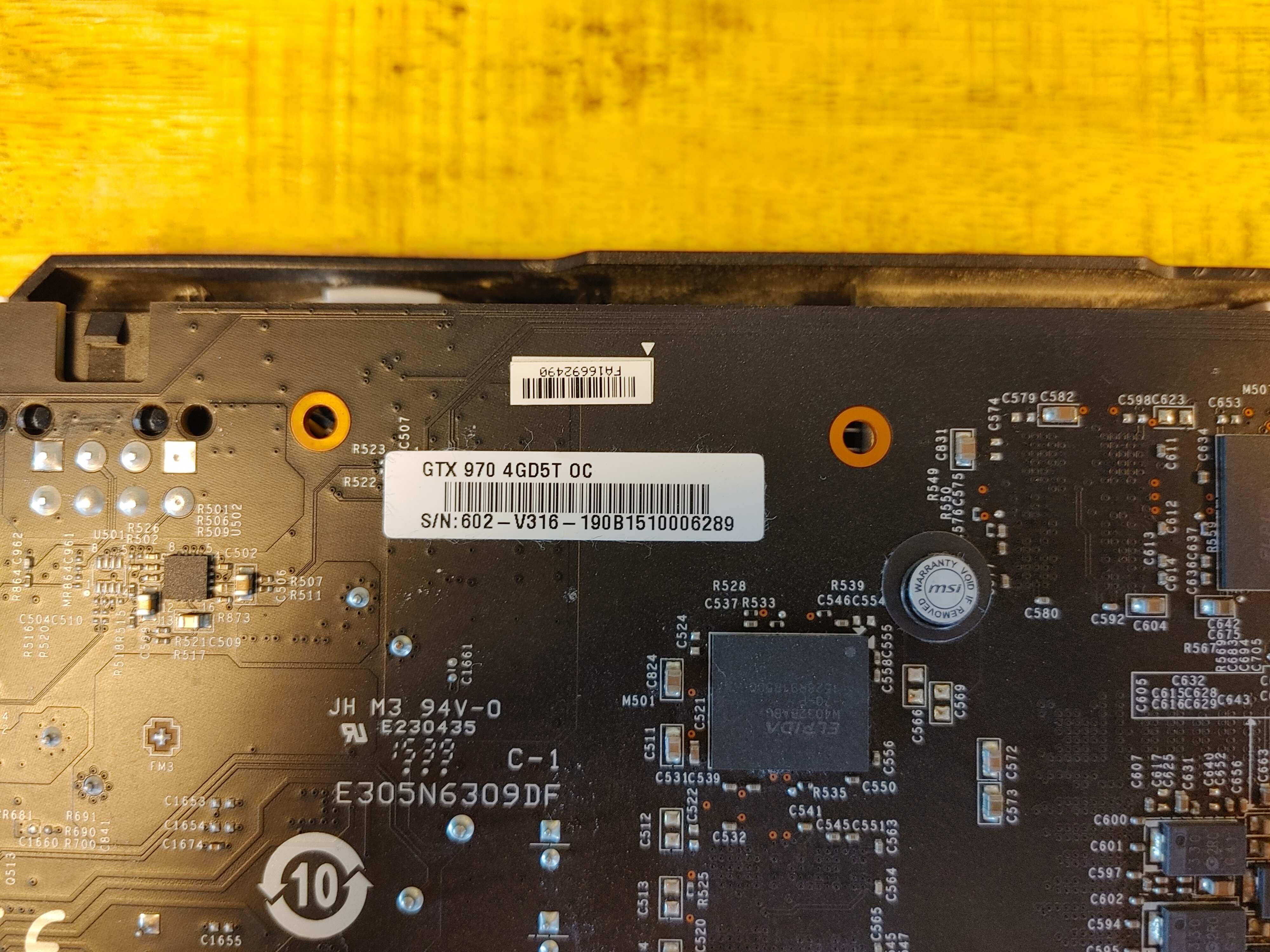 MSI GeForce GTX 970 4GB GDDR5 OC Editie