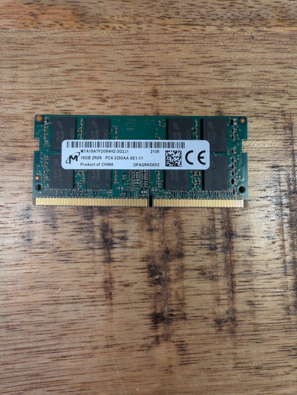 Micron 16GB DDR4 3200Mhz