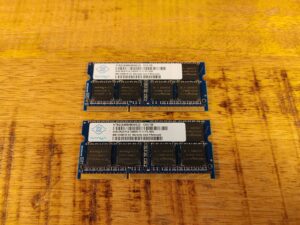 Nanya 16GB DDR3 SO-Dimm PC12800 (Set van 2) (1) Nanya 16GB Set DDR3 1600Mhz