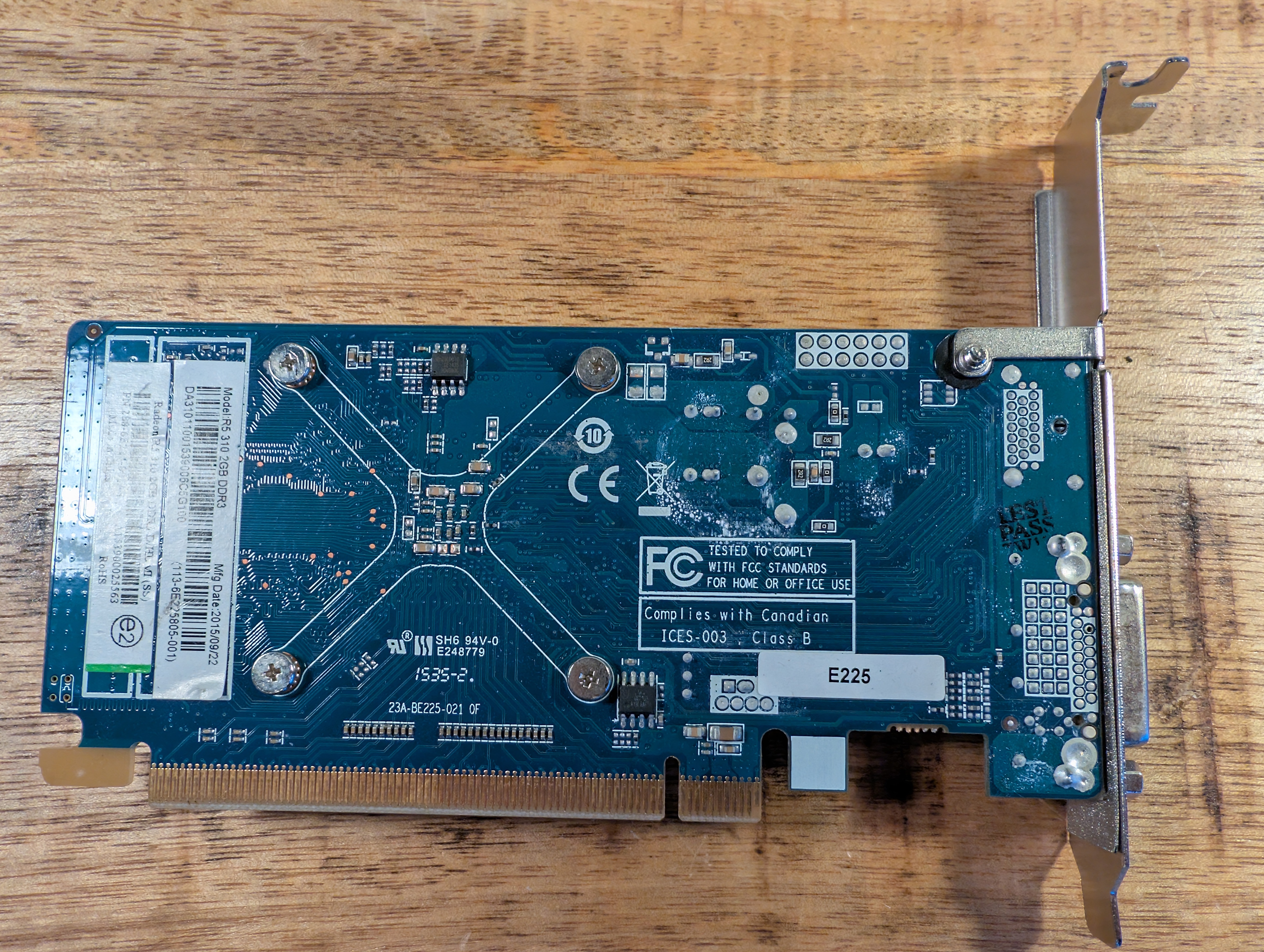 OEM Radeon R5 310 2GB GDDR3