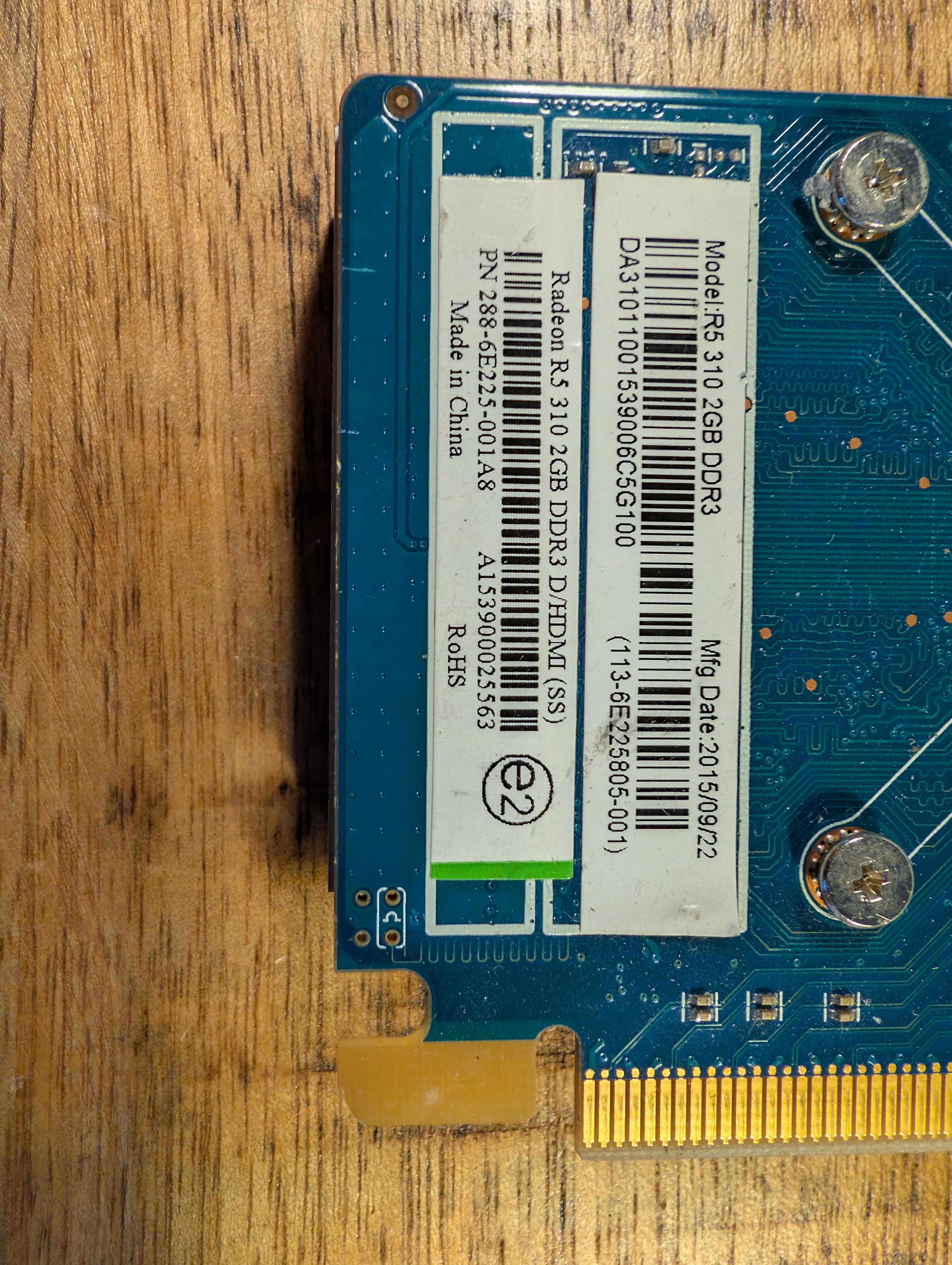 OEM Radeon R5 310 2GB GDDR3