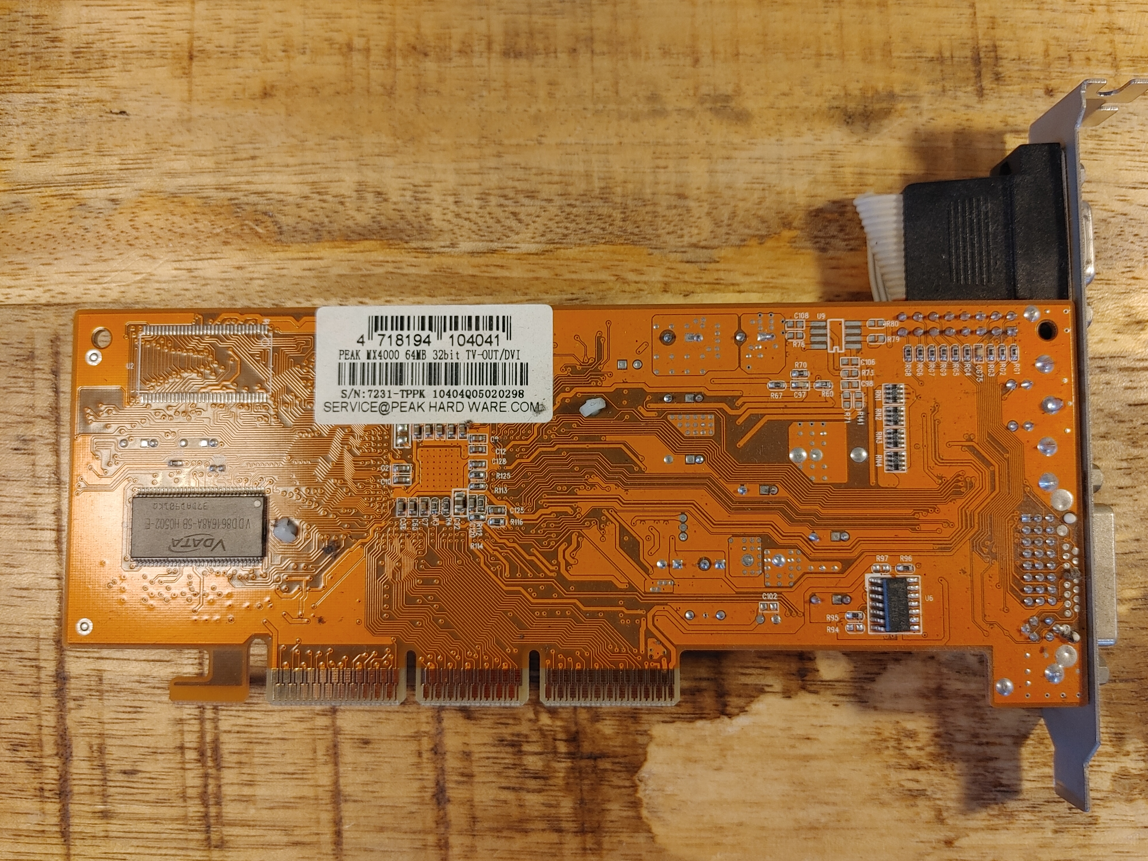 Peak GeForce MX4000 64MB DDR AGP