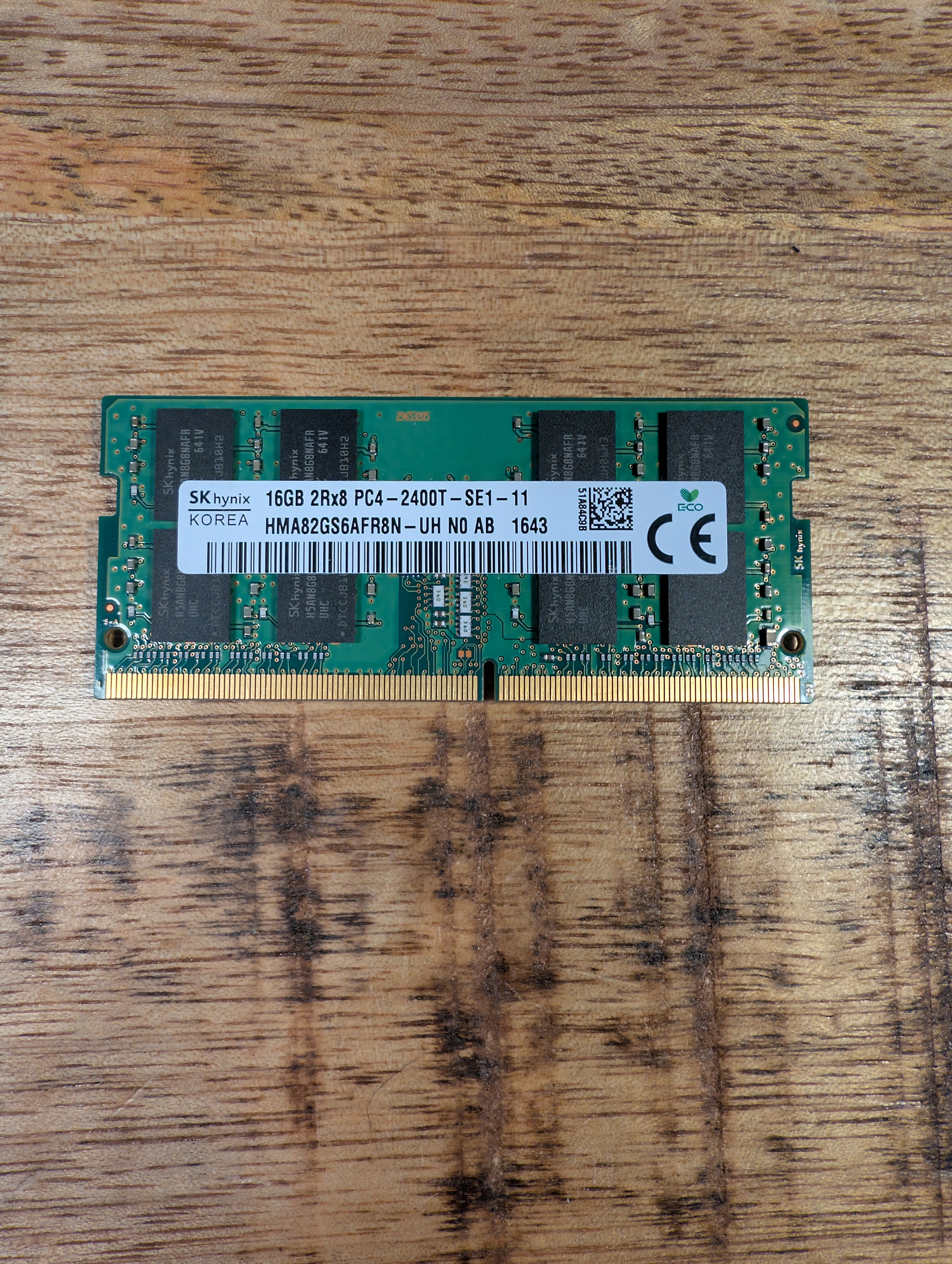 SK Hynix 16GB DDR4 2400Mhz