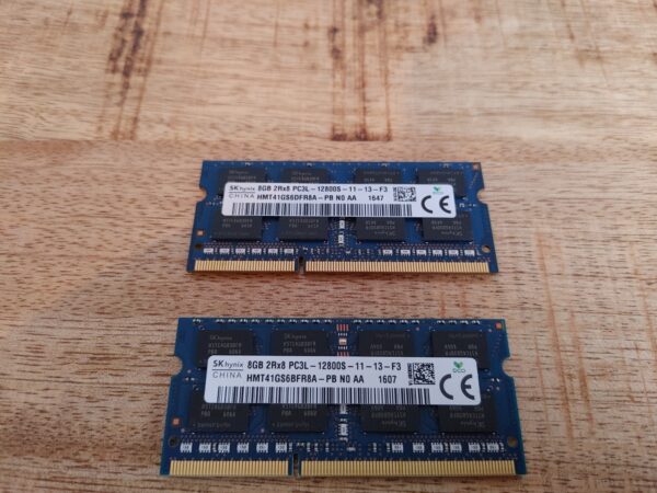 SK Hynix 16GB Set DDR3L (2) SK Hynix 16GB Set DDR3L 1600Mhz