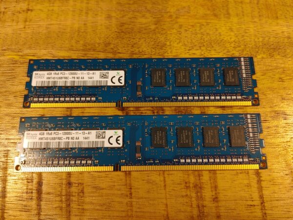 SK Hynix 8GB Set DDR3 1600Mhz
