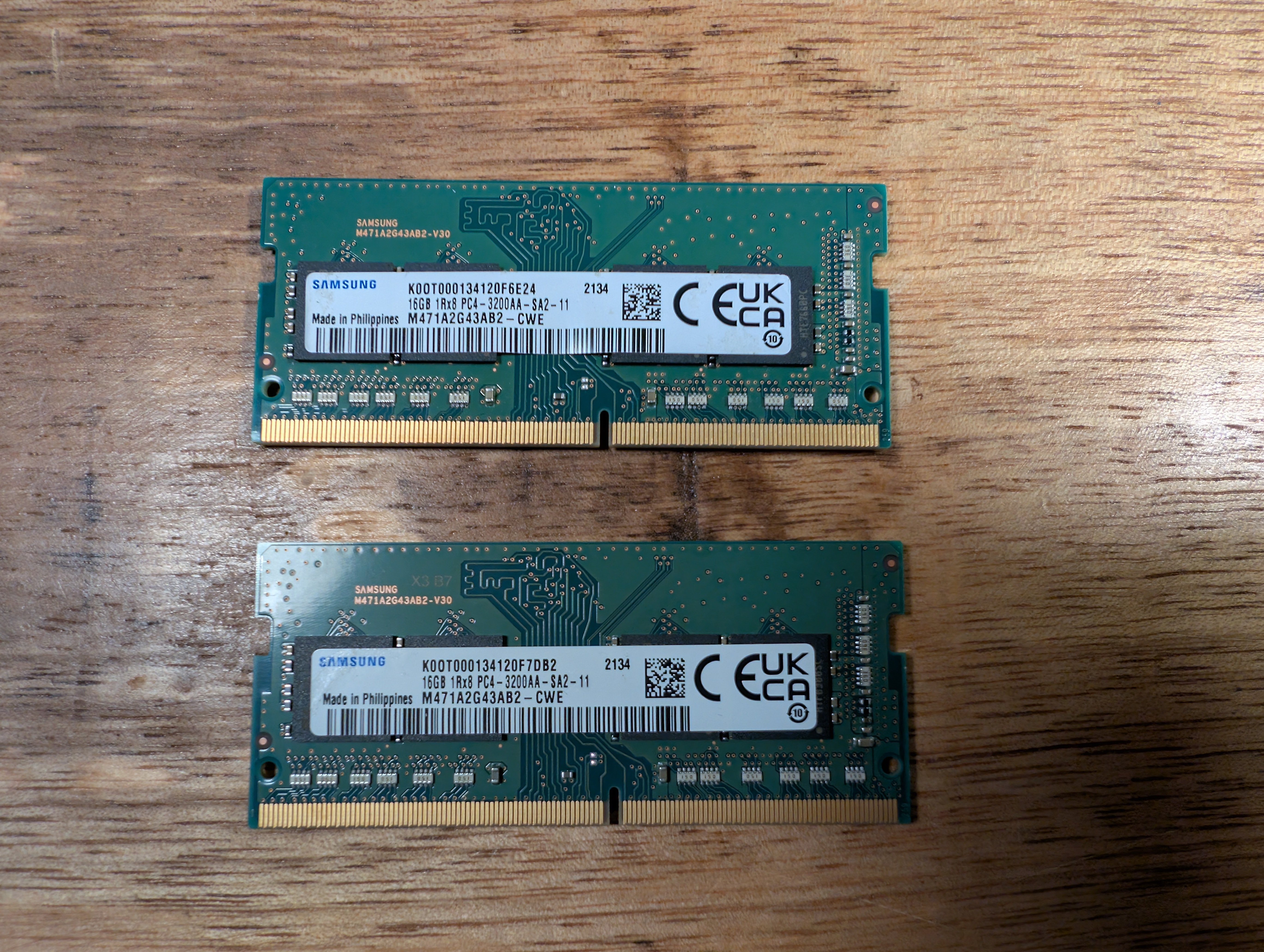 Samsung 32GB Set DDR4 3200Mhz