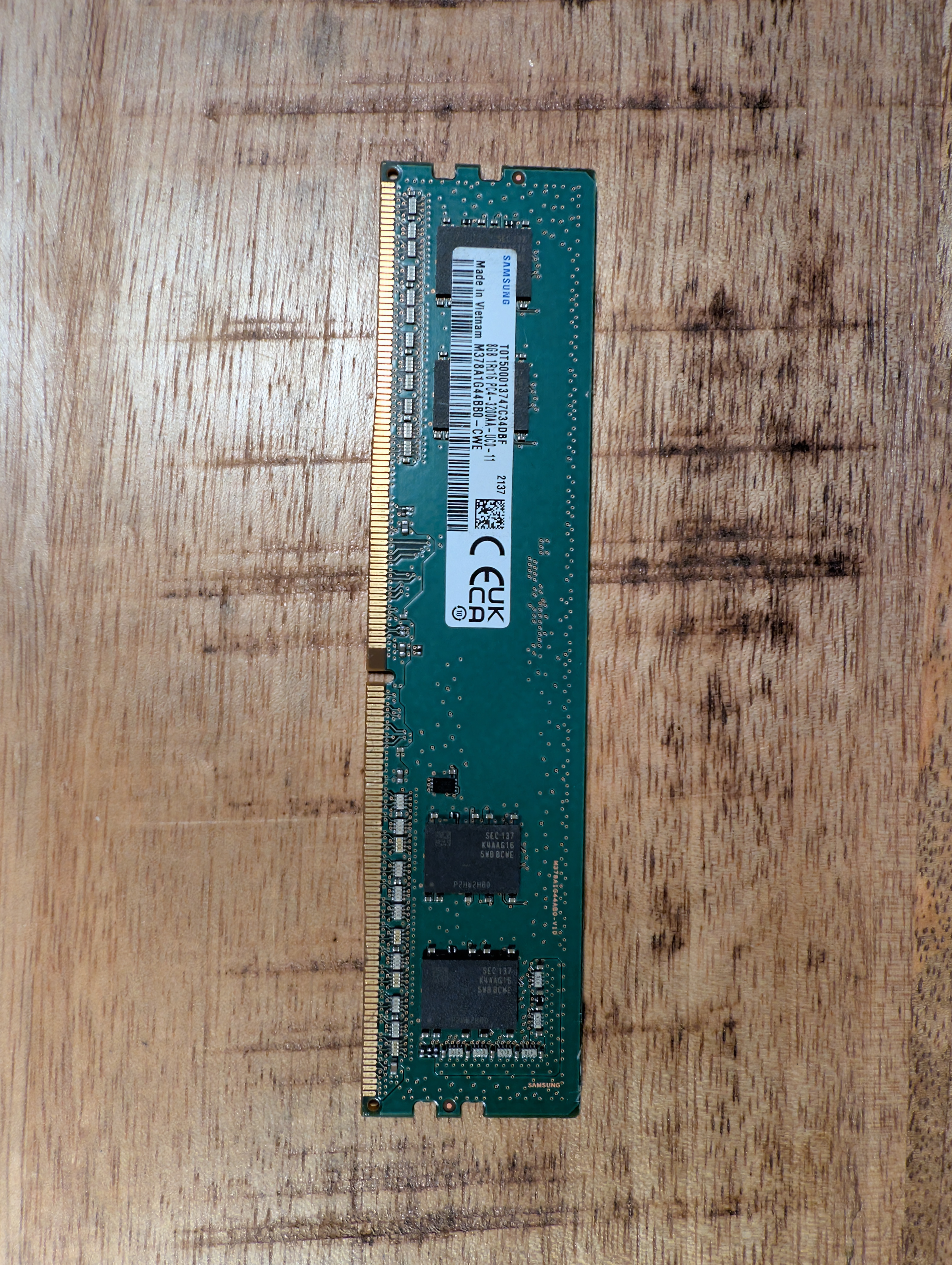 Samsung 8GB DDR4 3200Mhz