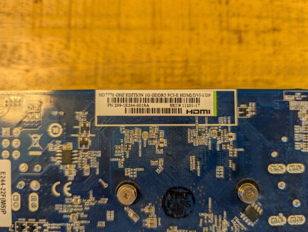 Sapphire Radeon HD 7770 1GB GDDR5