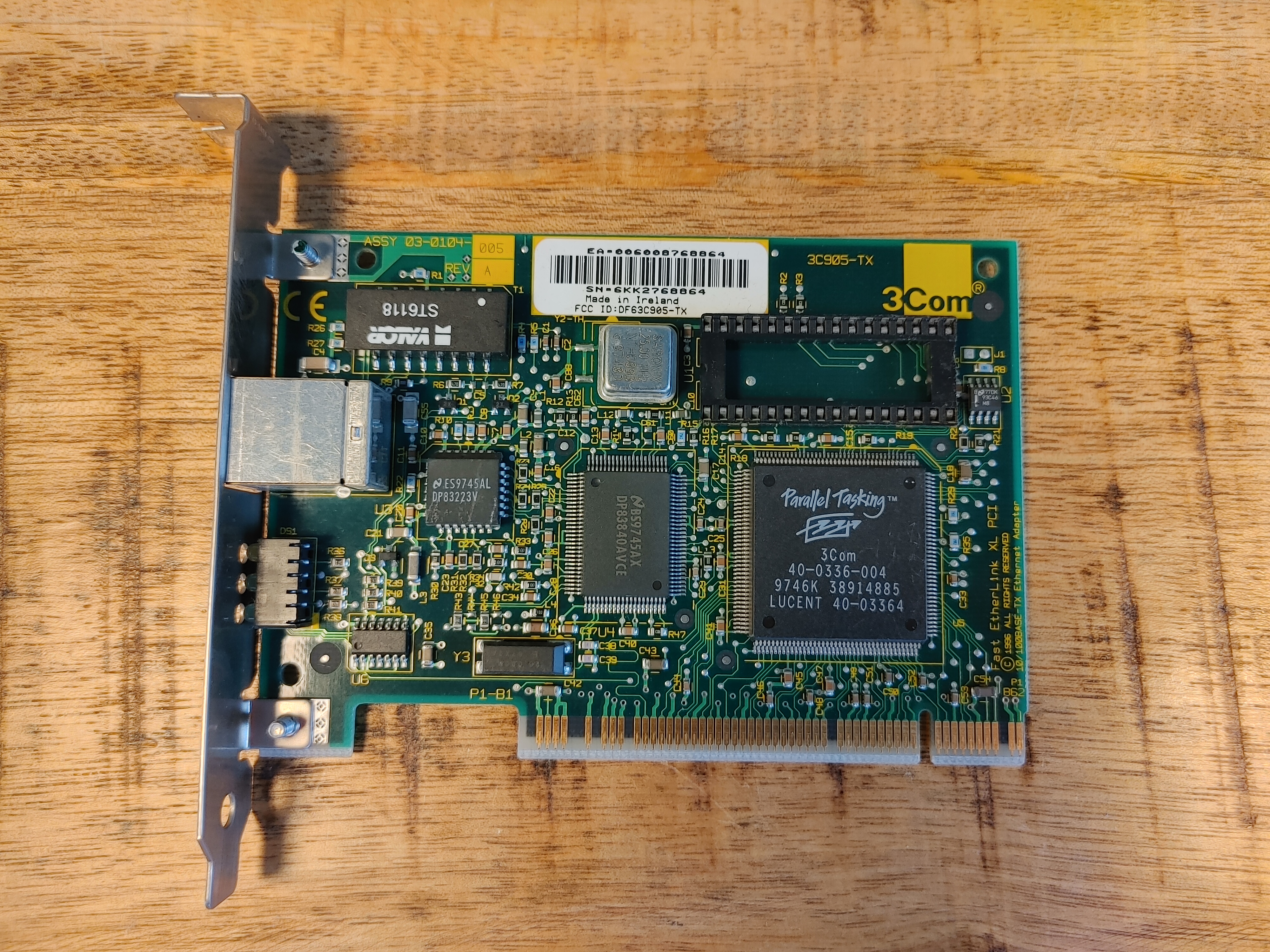 3Com Etherlink XL PCI 10/100Mbit