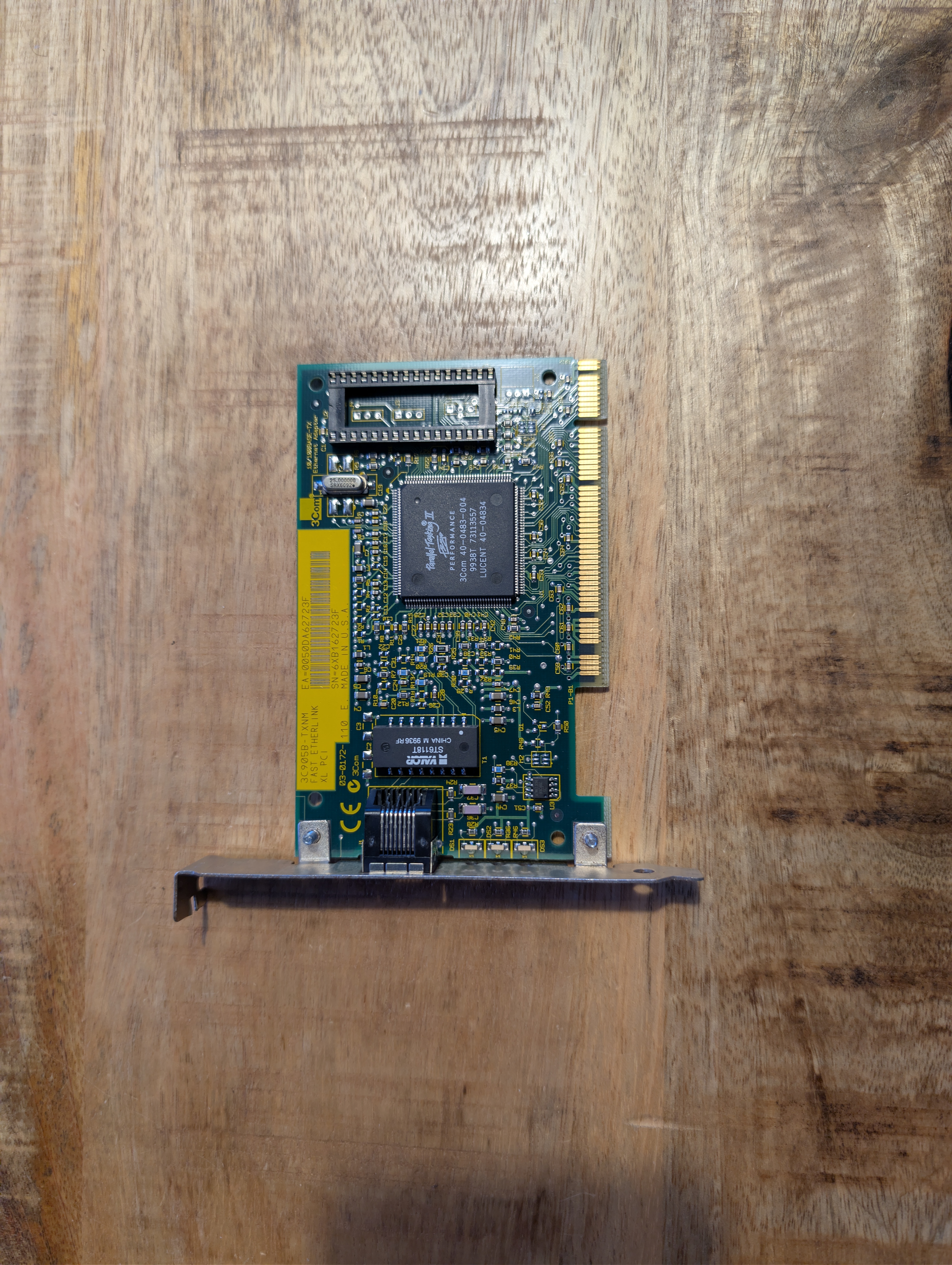 3Com Fast Etherlink XL PCI (1) 3Com Fast Etherlink XL PCI 10/100Mbit