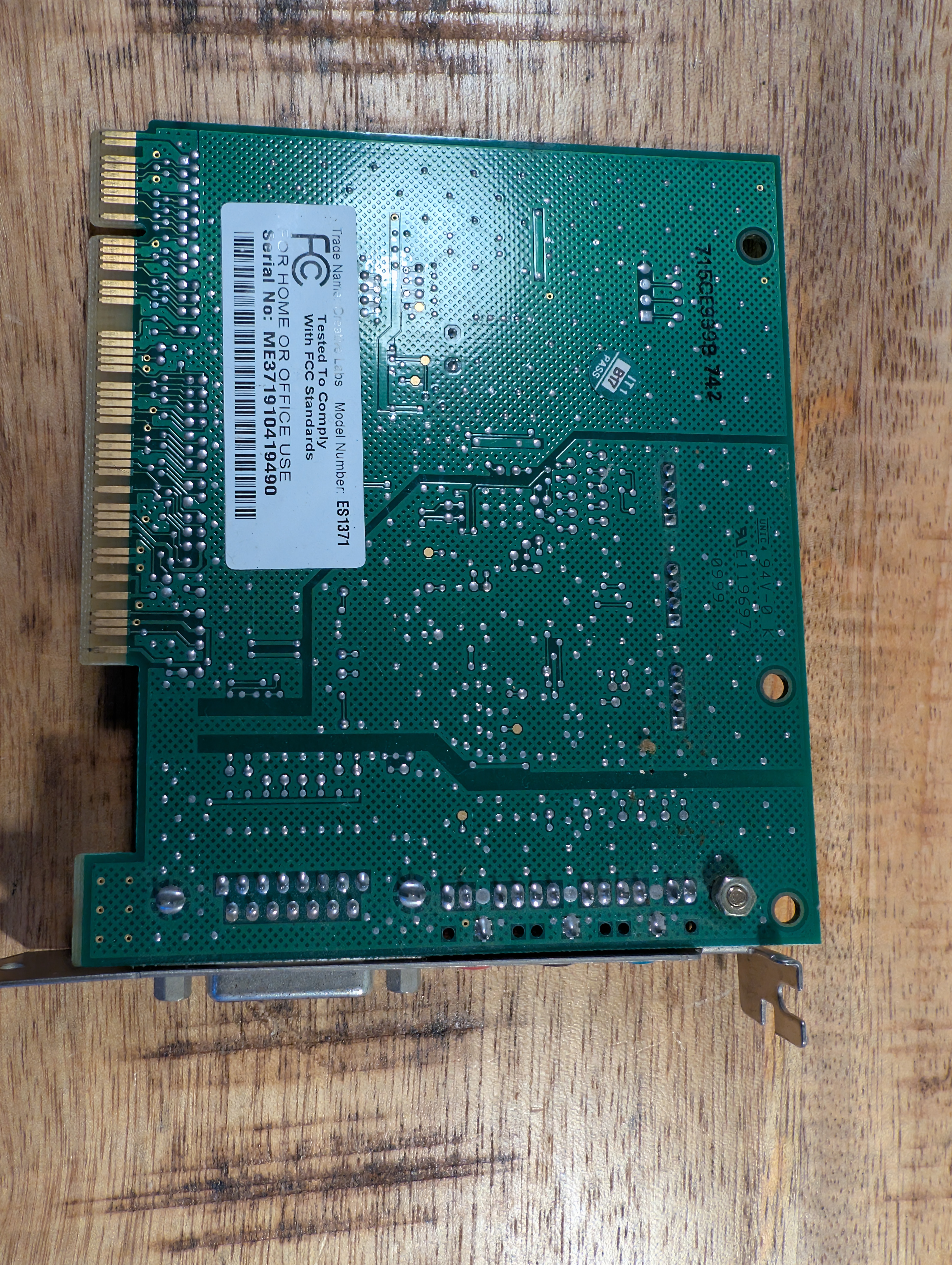 Creative ES1371 Stereo Sound PCI