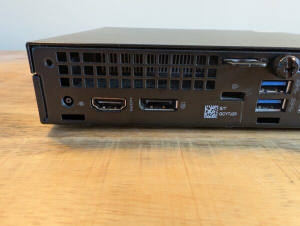 Dell Optiplex 3070 |  Micro Intel Core i3-9100T | Qualcomm Wi-Fi AC