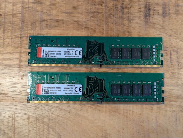 Kingston 32GB Set DDR4 2666Mhz DIMM (2) Kingston 32GB Set DDR4 2666Mhz