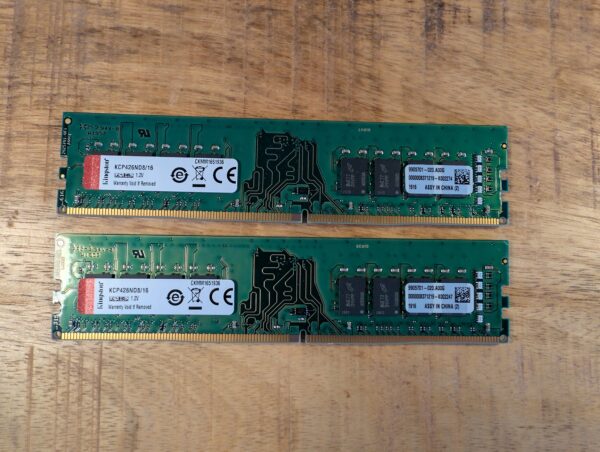 Kingston 32GB Set DDR4 2666Mhz DIMM (4) Kingston 32GB Set DDR4 2666Mhz
