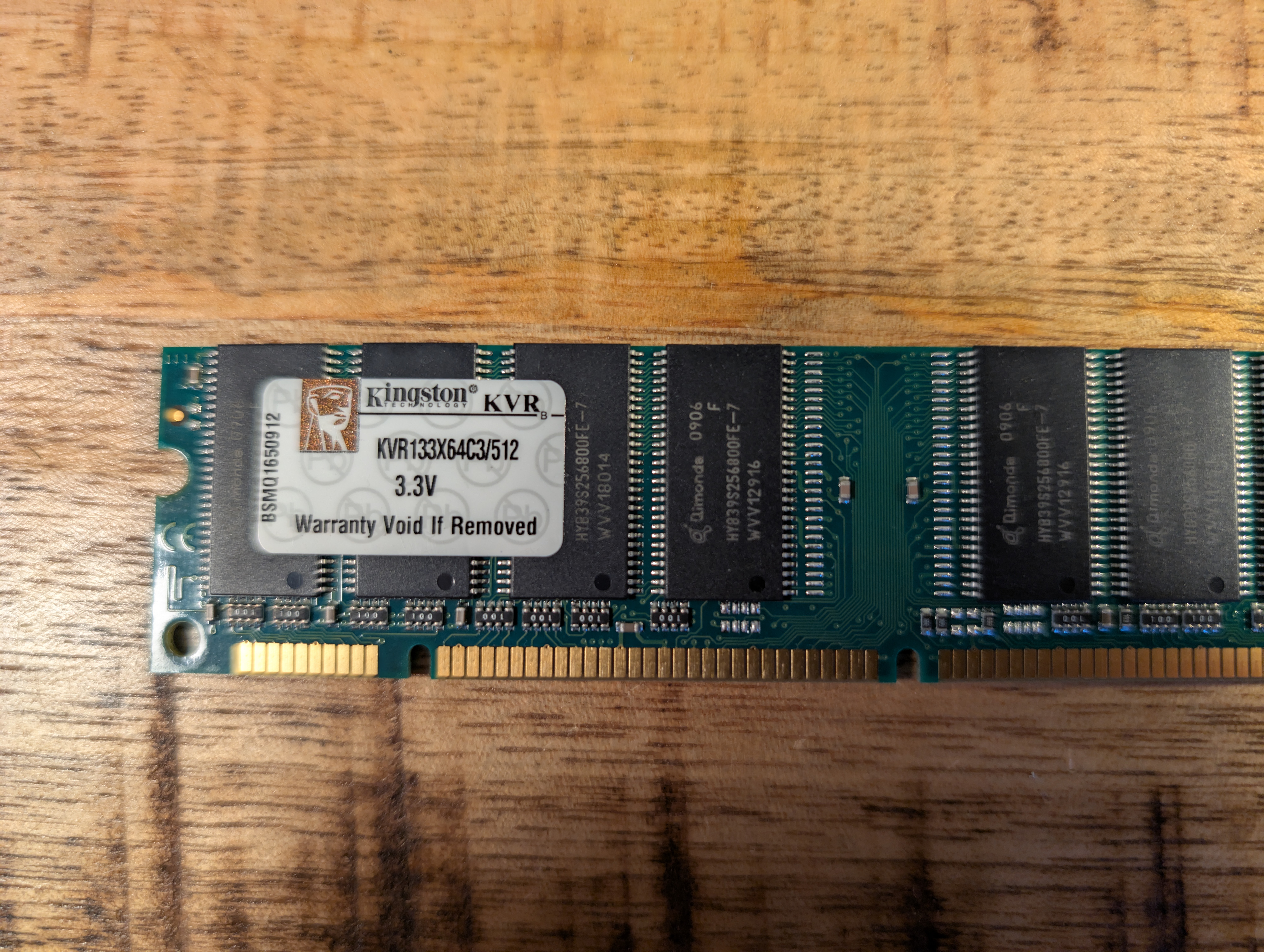 Kingston 512MB SD-Ram 133Mhz
