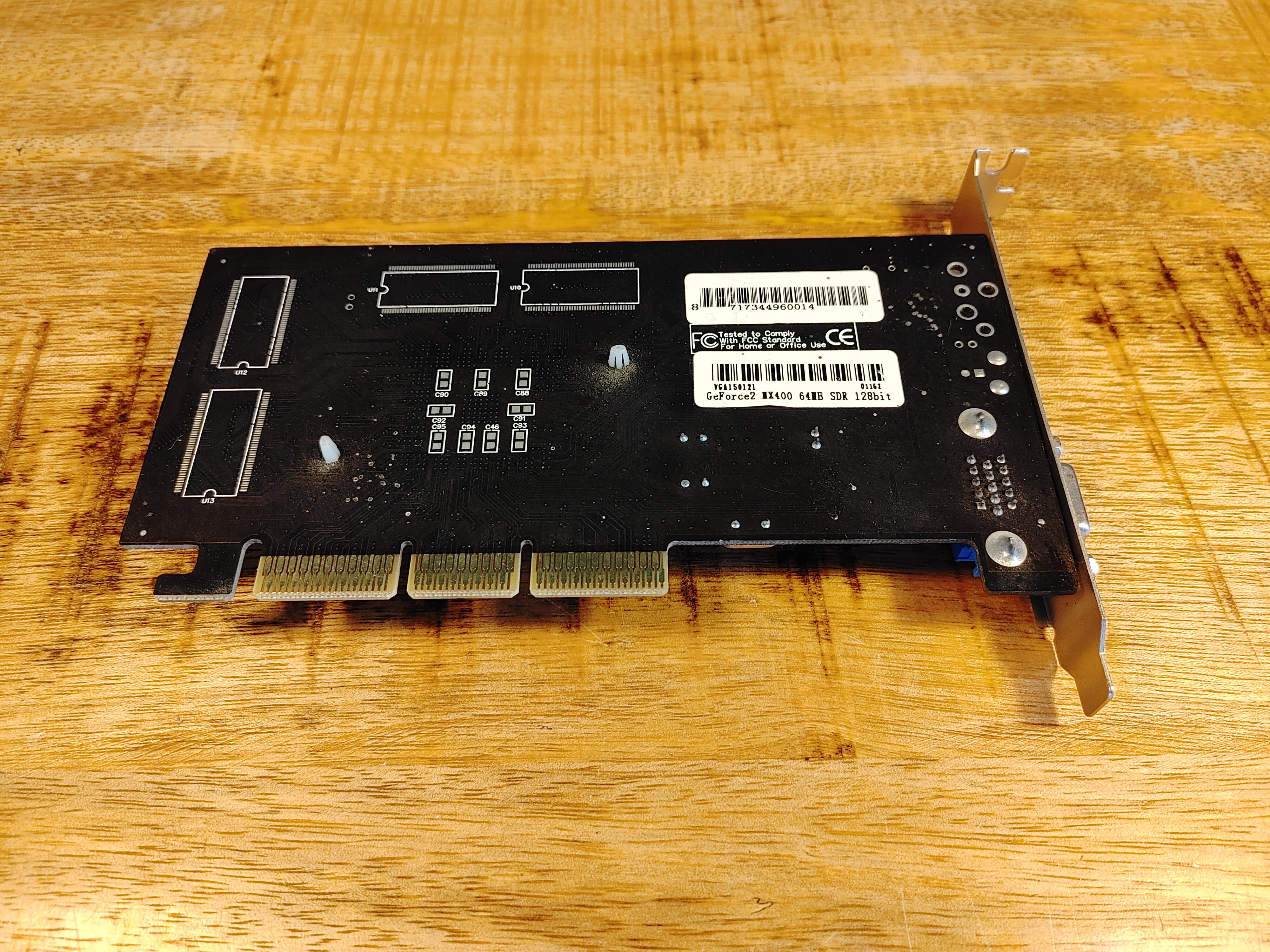 Nvidia GeForce2 MX400 64MB AGP (3) OEM GeForce 2 MX400 32MB SD-RAM AGP