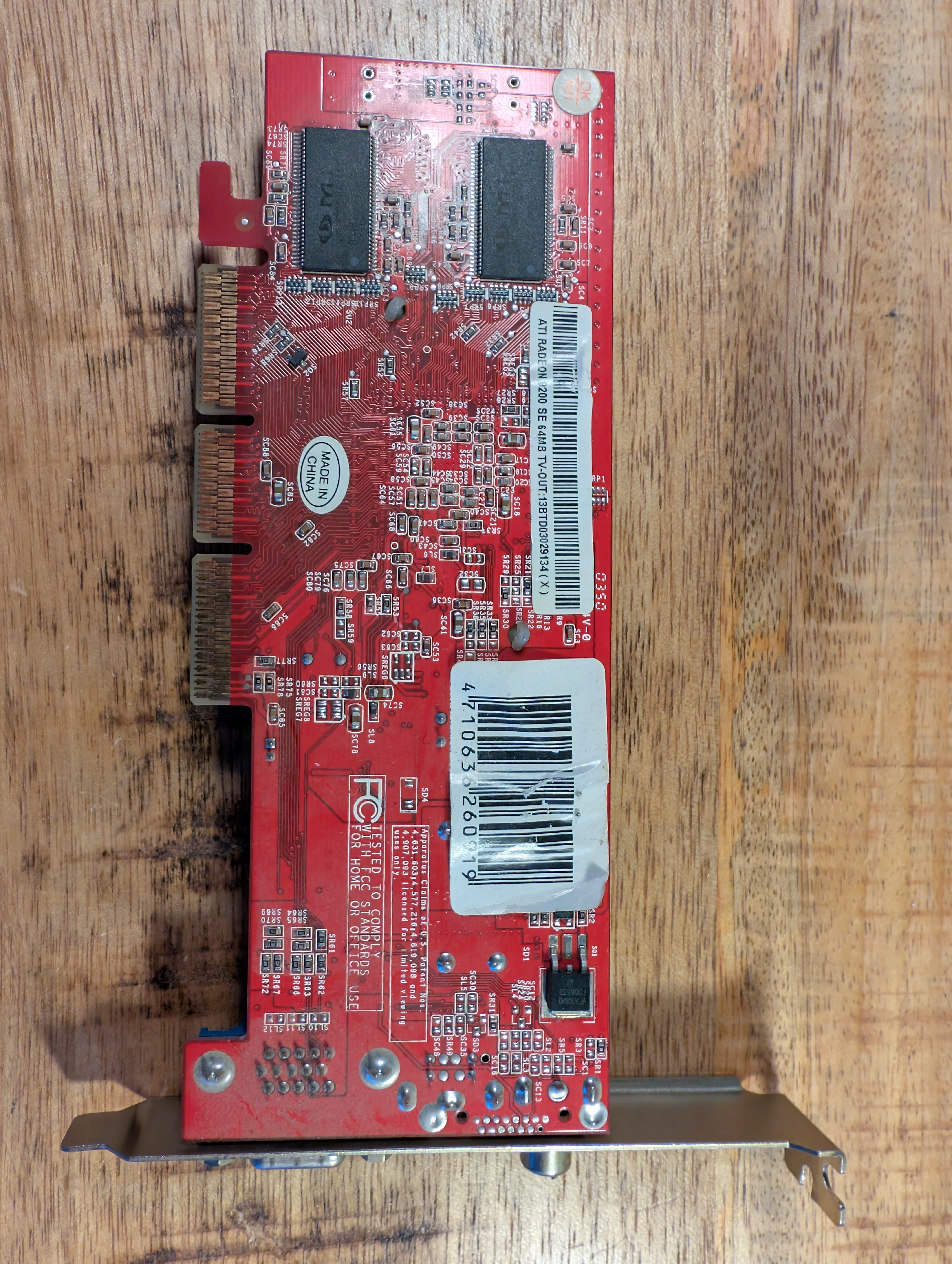 ATI Radeon 9200 SE 64MB DDR AGP