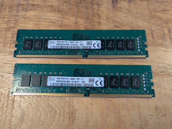 SK Hynix 32GB Set DDR4 2666Mhz