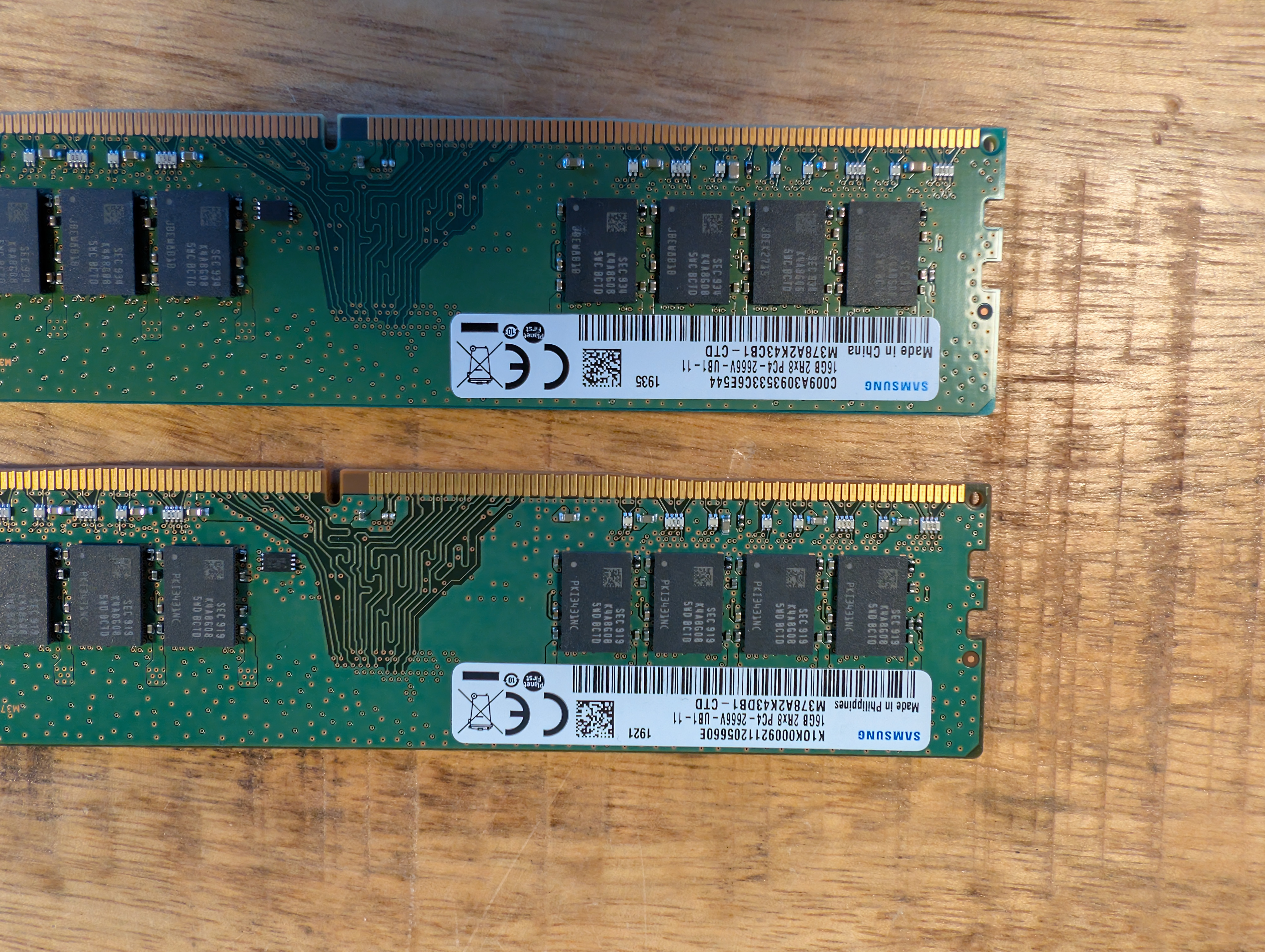 Samsung 32GB Set DDR4 2666Mhz