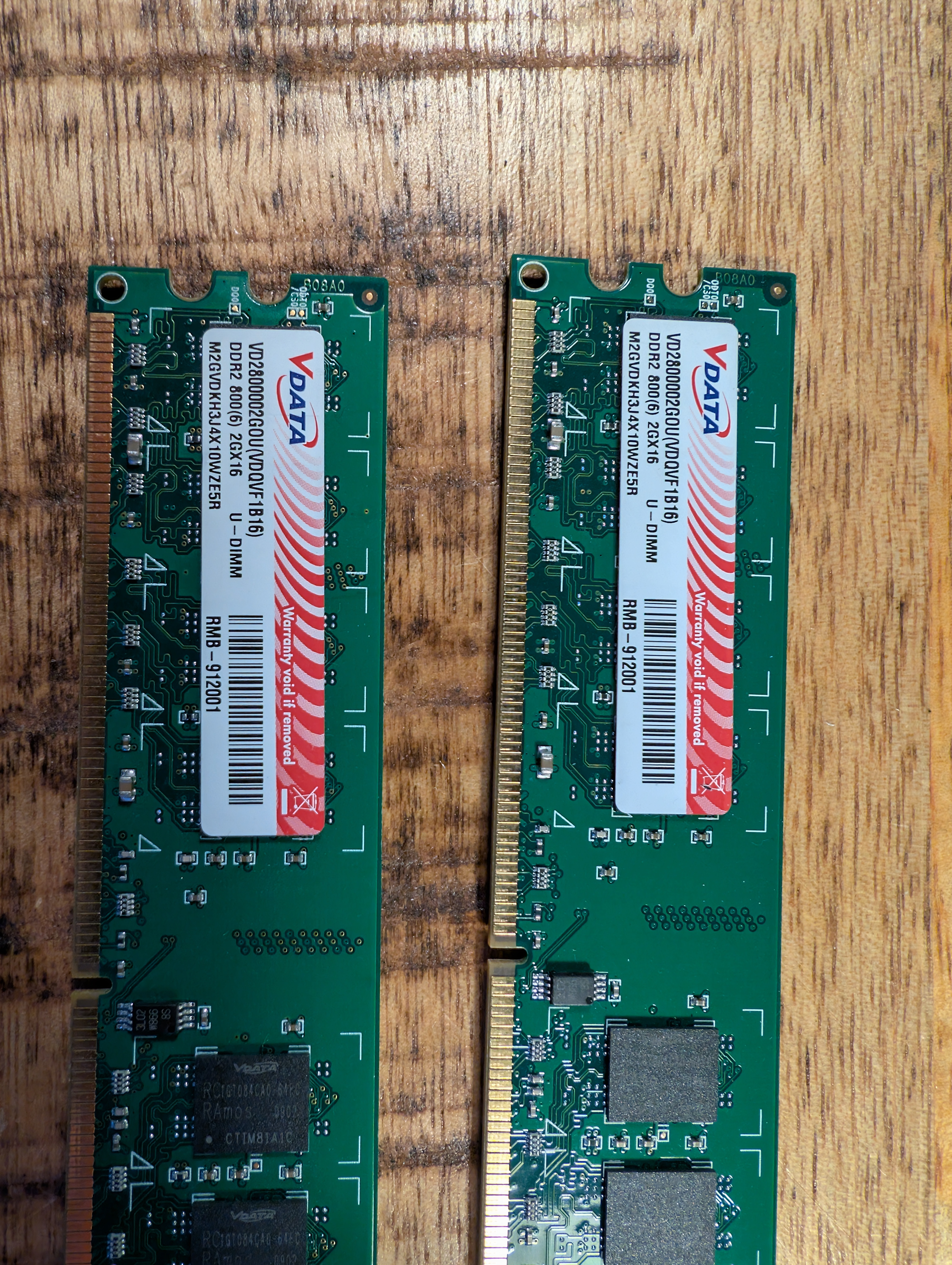 VDATA 4GB Set DDR2 800Mhz