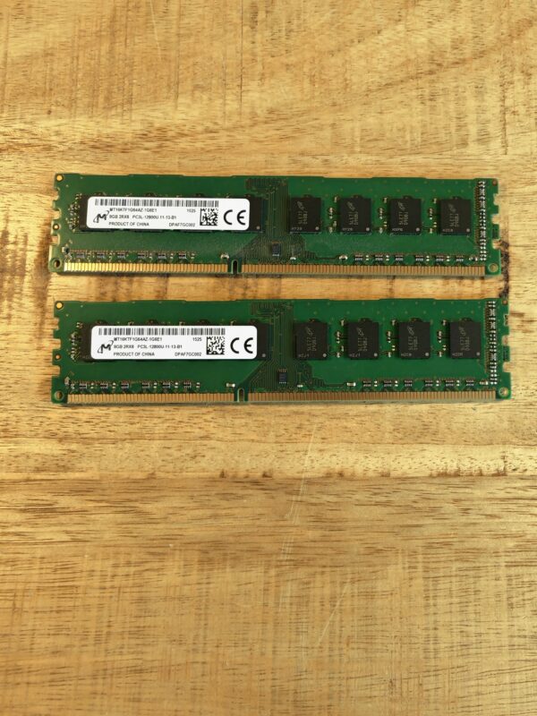 Micron 16GB Set DDR3L 1600Mhz