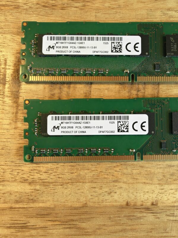 Micron 16GB Set DDR3L 1600Mhz