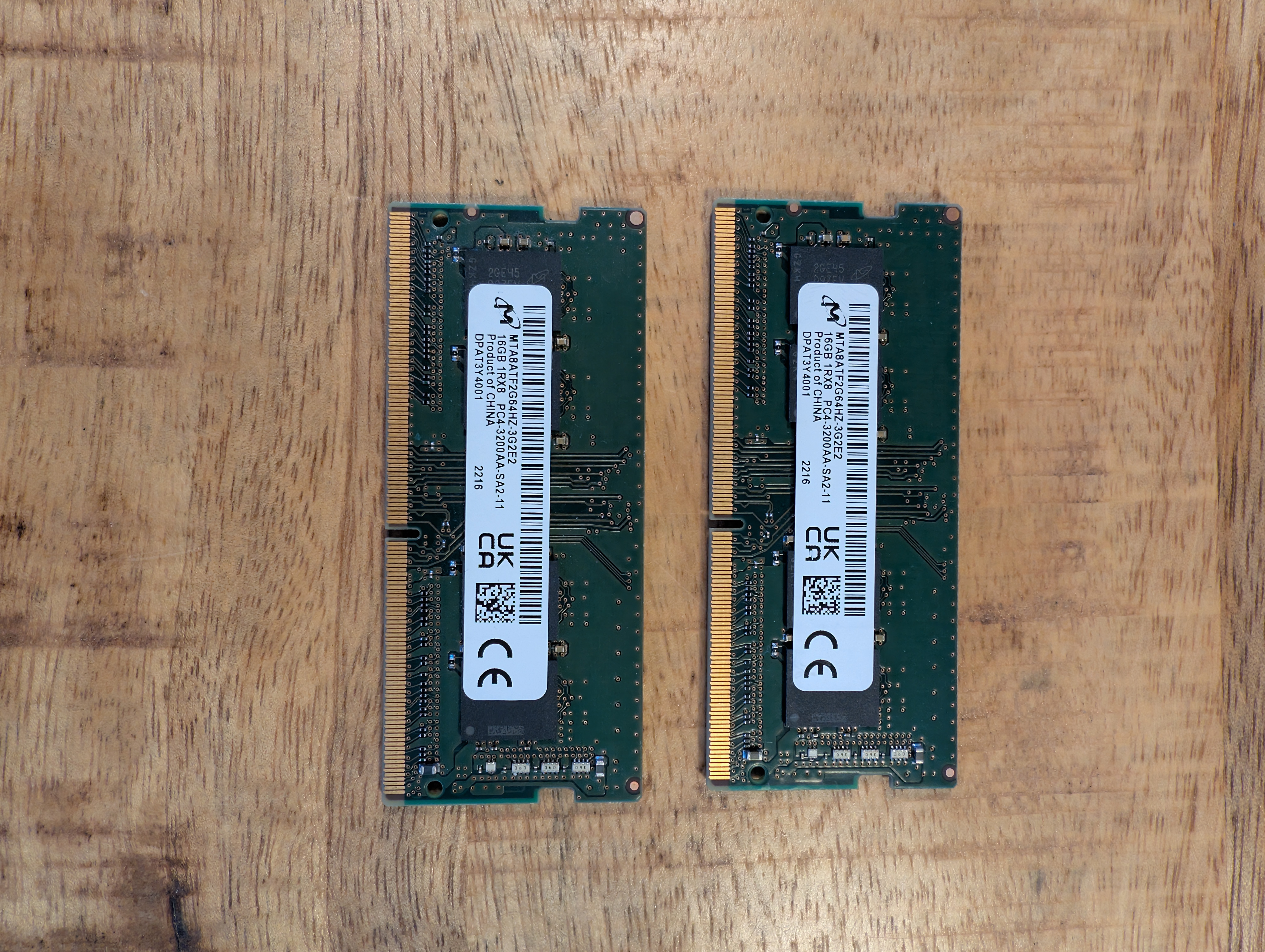 Micron 32GB Set DDR4 3200Mhz